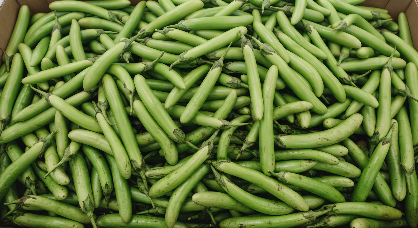 Green Long Eggplant